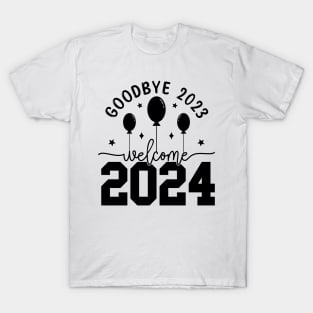 Goodbye 2023 Welcome 2024 T-Shirt